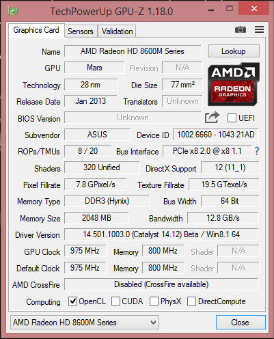 إصدار برنامج GPU-Z الجديد 1.19.0 يدعم سلسلة بطاقات AMD RX 500