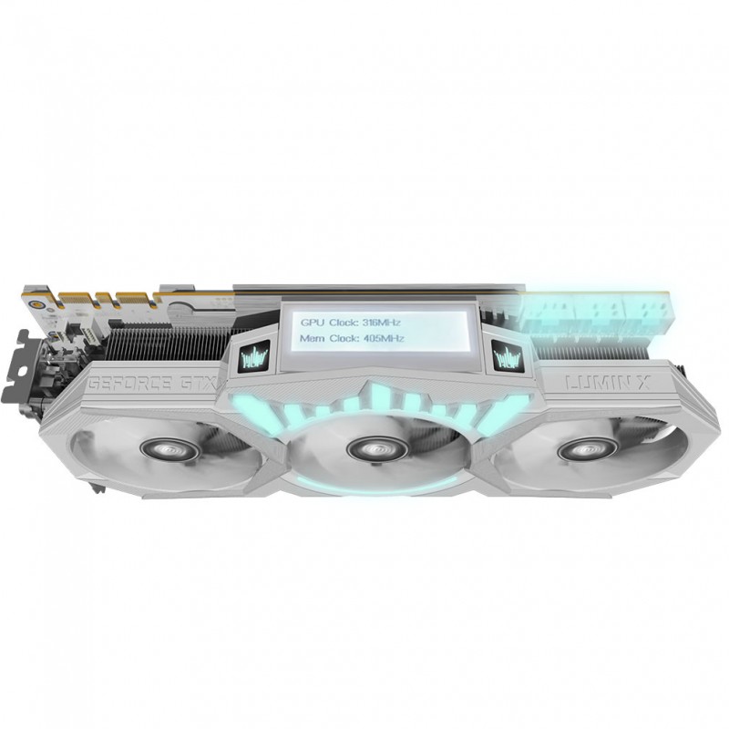 بطاقة GALAX GTX 1080 TI HOF ستحظى أيضاً بشاشة LCD!