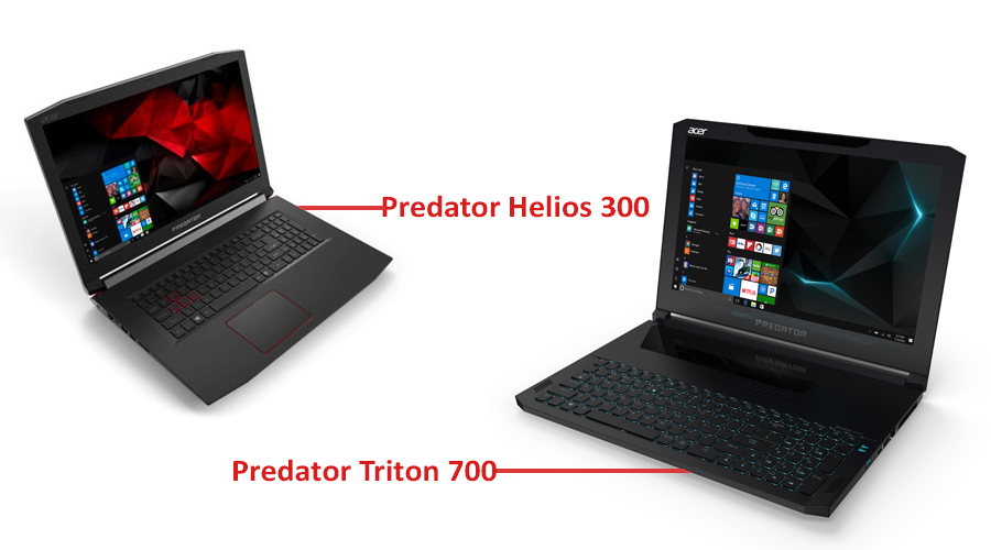 لجمهور اللاعبين..شاهد جديد Acer مع الجهاز المحمول Predator Triton 700/Helios 300