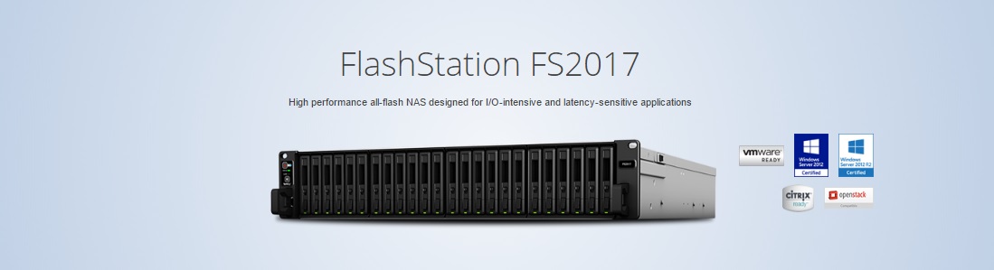 الكشف عن وحدة التخزين الشبكي Synology FlashStation FS2017