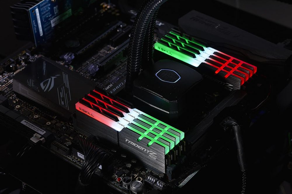 الكشف عن حزمة ذاكرة Trident Z RGB DDR4 128GB من G.SKILL