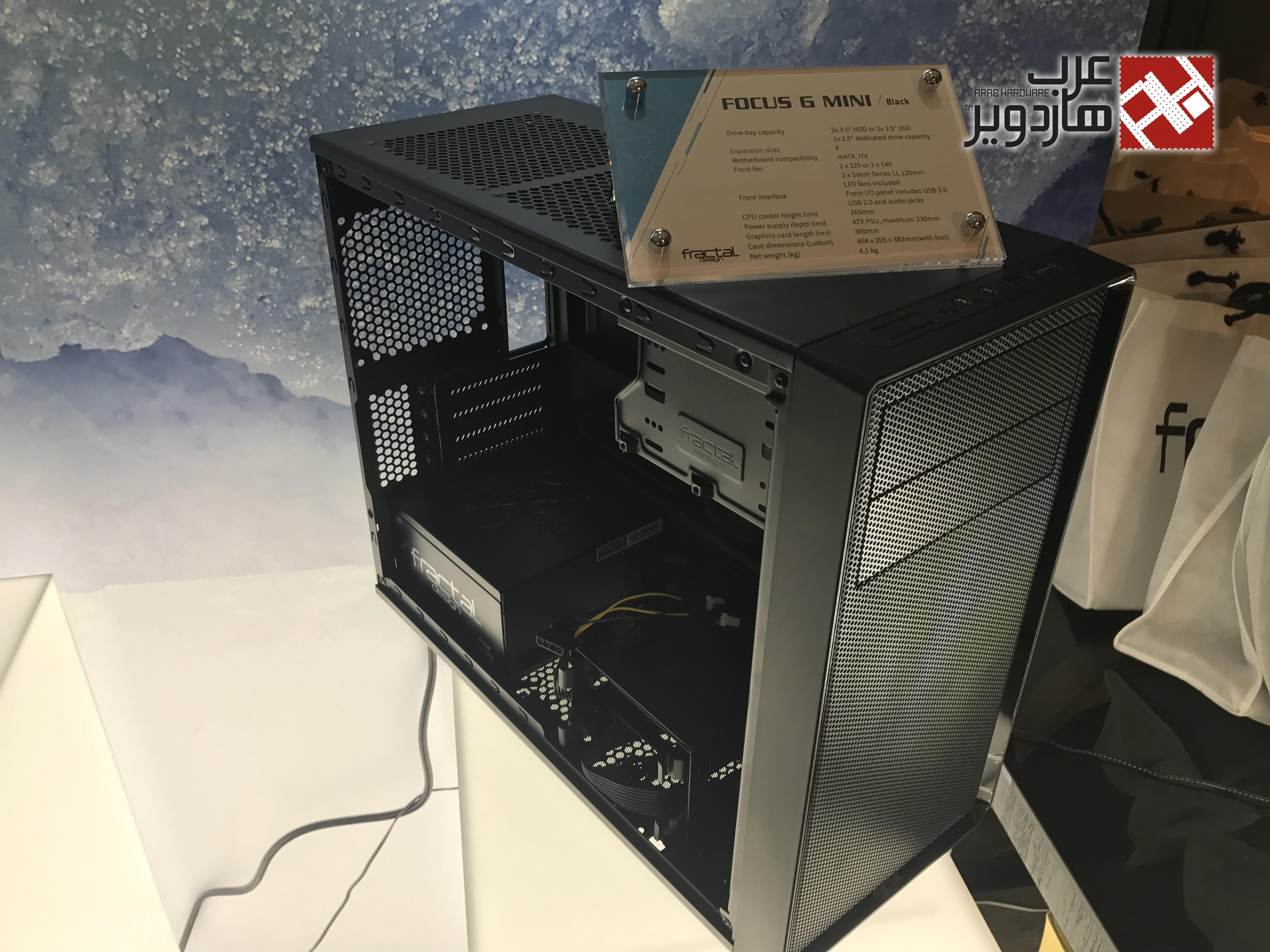 زيارتنا لجناح Fractal Design ضمن معرض COMPUTEX 2017