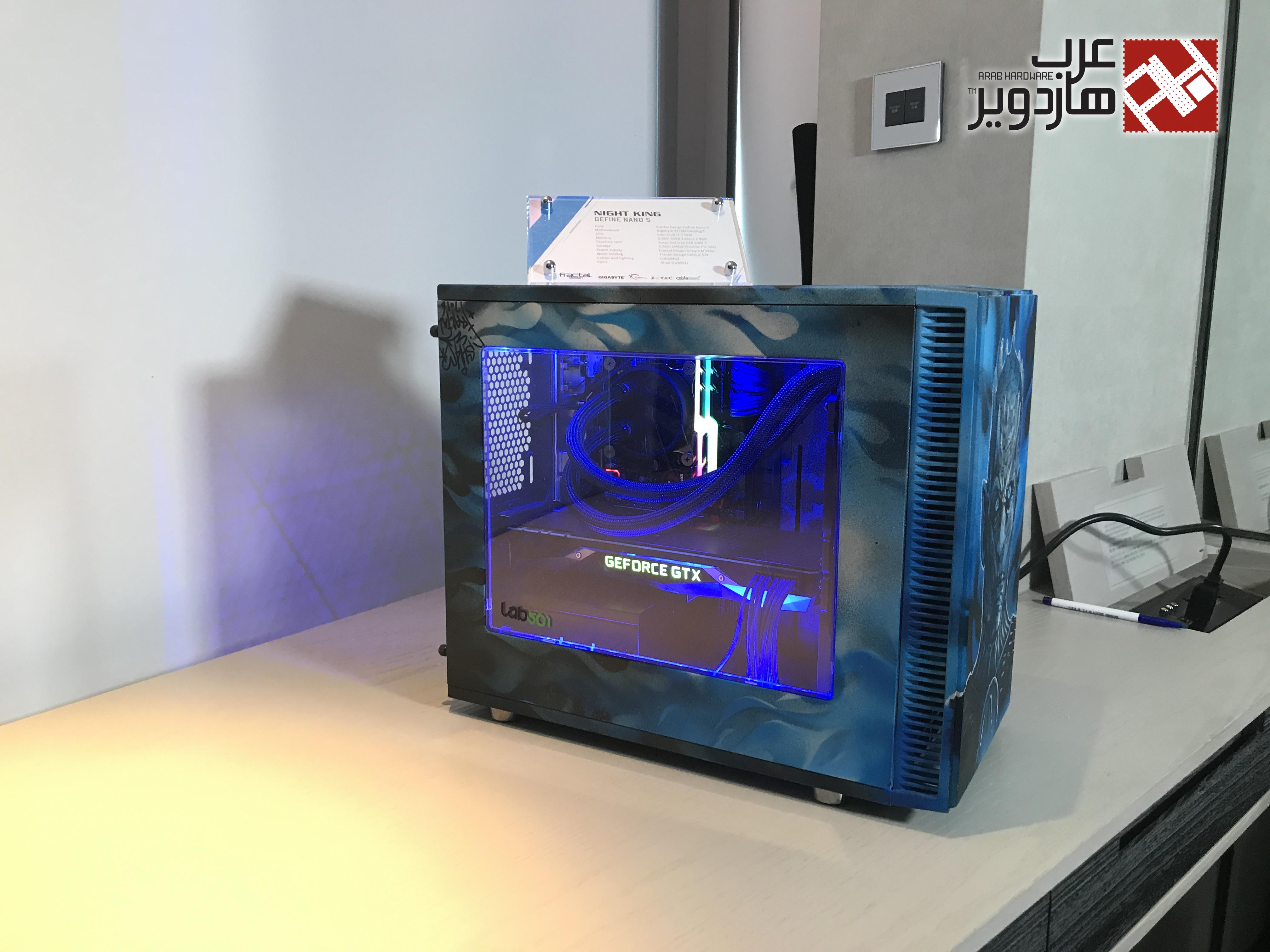 زيارتنا لجناح Fractal Design ضمن معرض COMPUTEX 2017