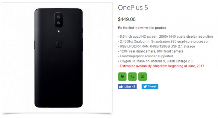 OnePlus 5