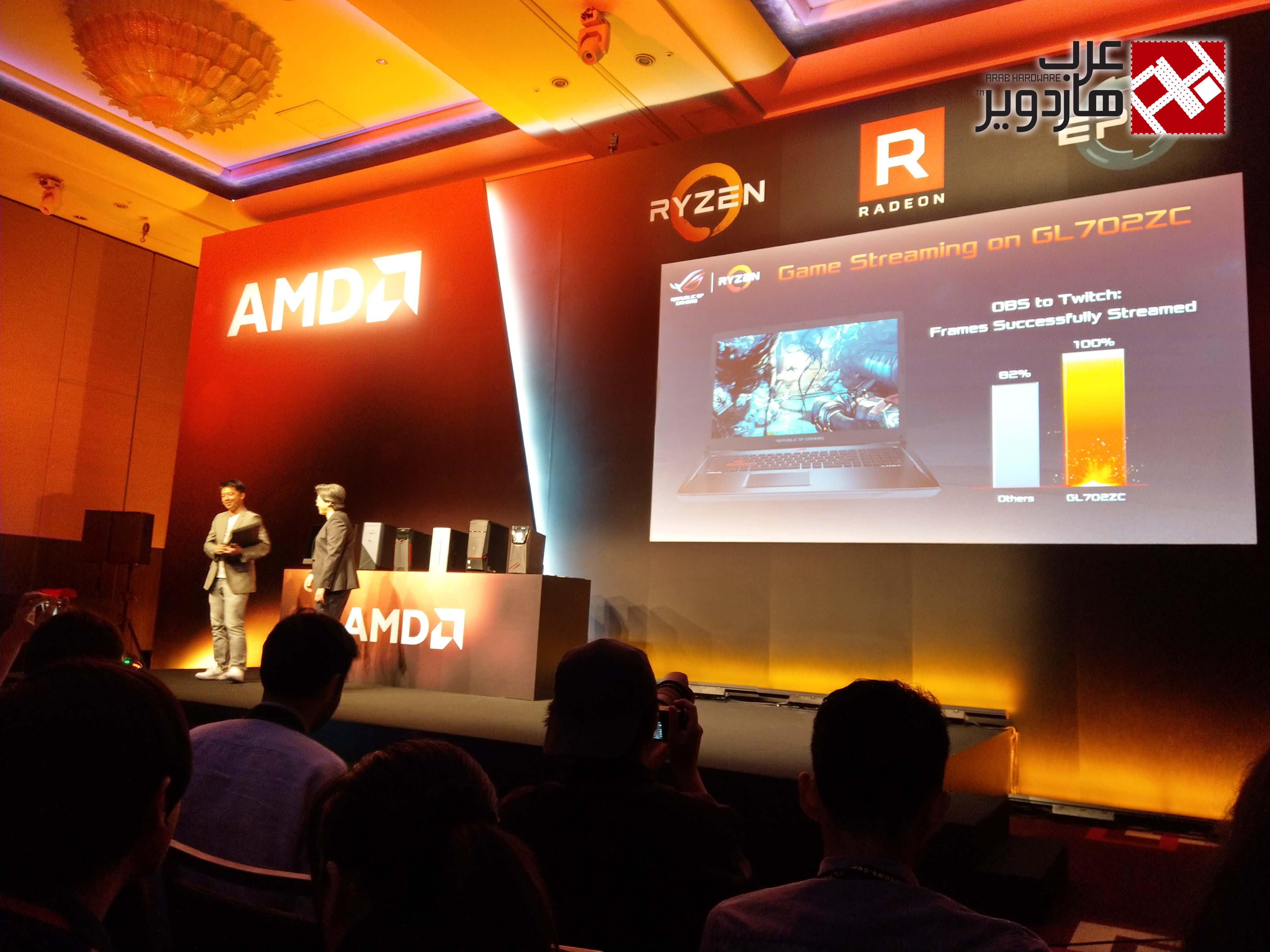 كل ما جاء في مؤتمر AMD ضمن معرض Computex 2017