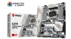 تعرف على لوحة MSI X299 TOMAHAWK ARCTIC بنكهتها الجديدة