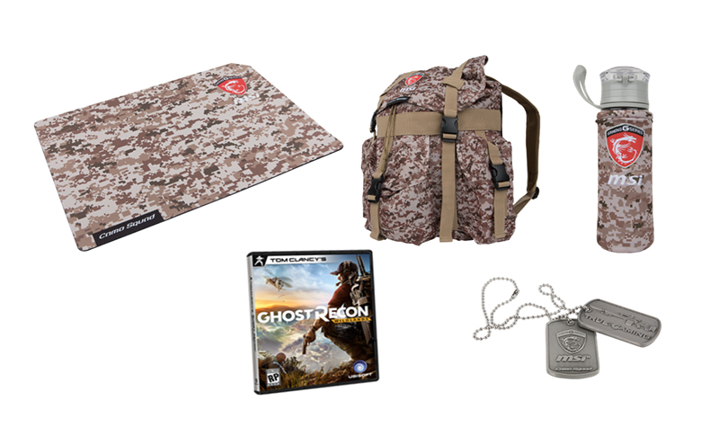 الجهاز المحمول بتصميمه العسكري MSI Camo Squad GE62VR متوفر للشراء