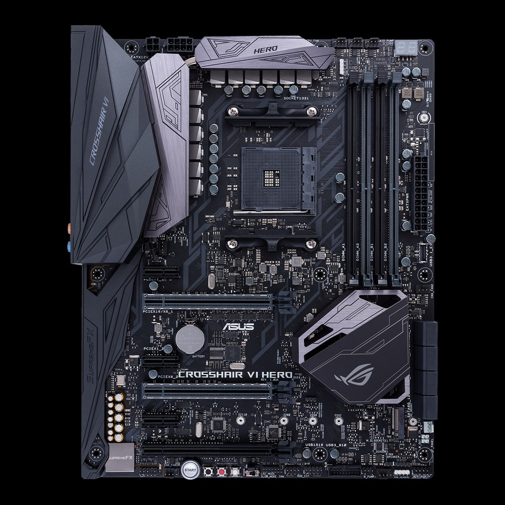 هل تعتبر لوحة ASUS ROG CROSSHAIR VI HERO الأفضل لمعالجات RYZEN؟
