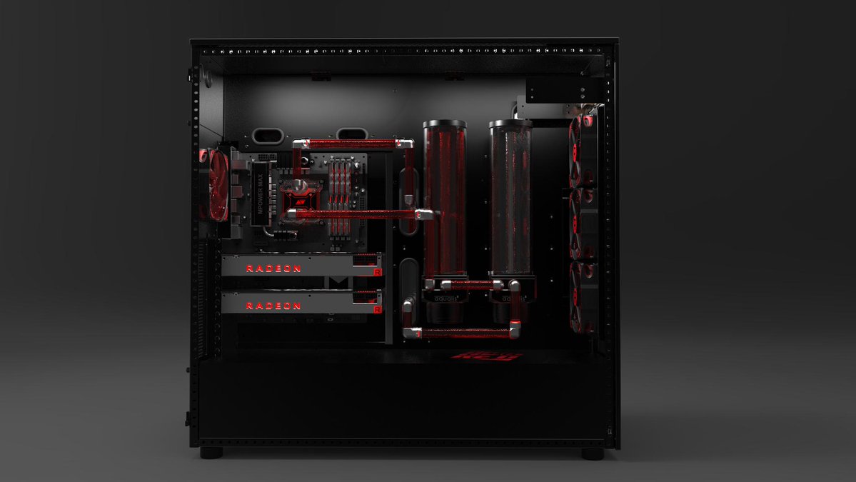 متع ناظريك بأولى الصور الرسمية لبطاقة AMD Radeon RX Vega 64 Limited Edition
