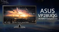 لعشاق دقة 4K تعرف على شاشة ASUS VP28UQG الجديدة