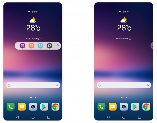 شركة LG توضح وجهه V30