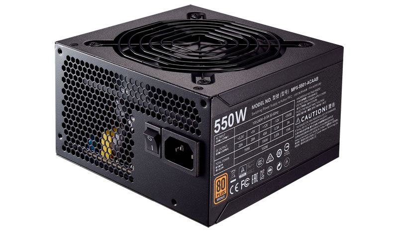 مزودات الطاقة من الفئة الاقتصادية Cooler Master MWE 550 Bronze مزودات الطاقة من الفئة الاقتصادية Cooler Master MWE 550 Bronze