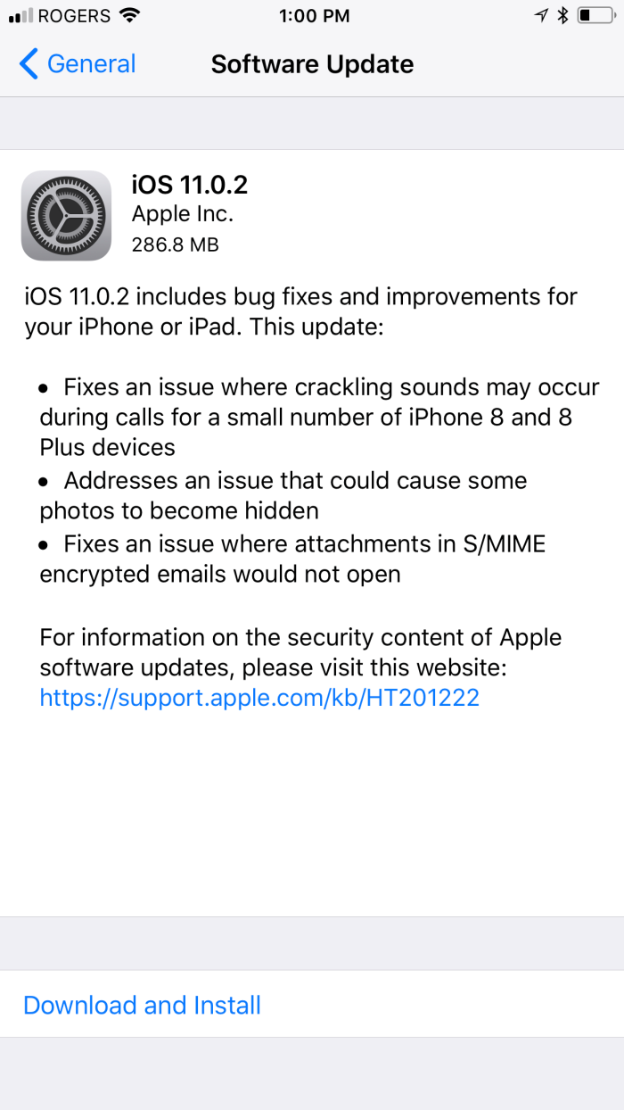 iOS 11.0.2
