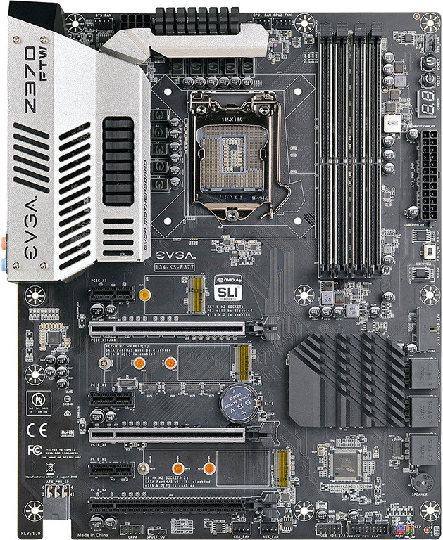 تعرف على سلسلة لوحات EVGA Z370 الجديدة