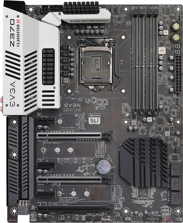 تعرف على سلسلة لوحات EVGA Z370 الجديدة