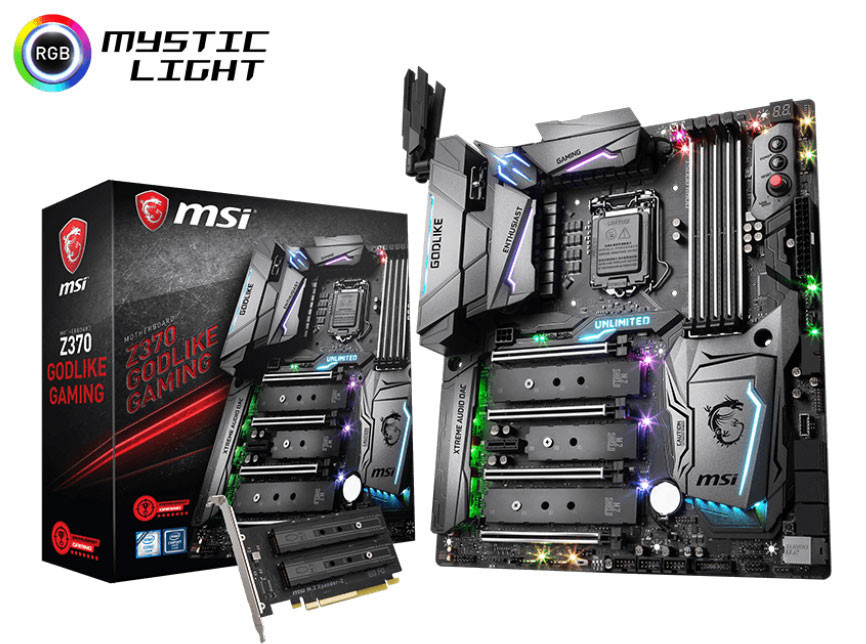 رحب بعائلة لوحات MSI Z370 المتضمنة 13 لوحة جديدة لمعالجات Coffee Lake