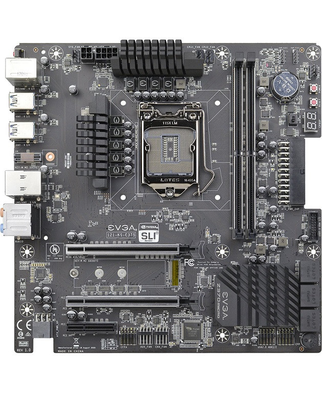 تعرف على سلسلة لوحات EVGA Z370 الجديدة