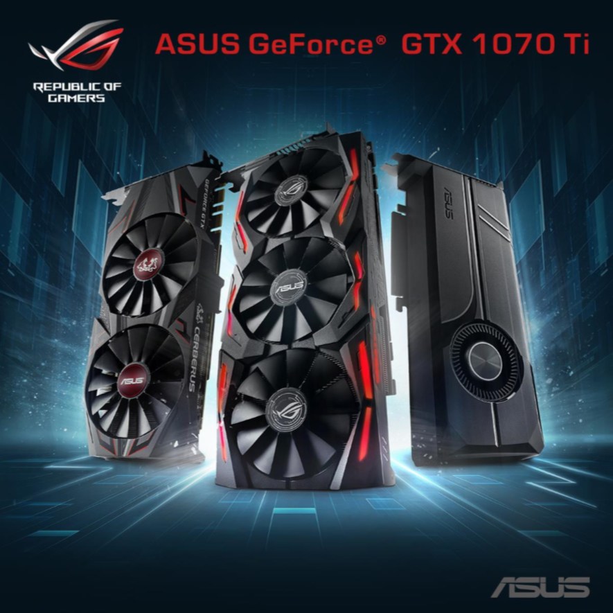 أي من بطاقات ASUS GTX 1070 Ti تناسبك أكثر؟