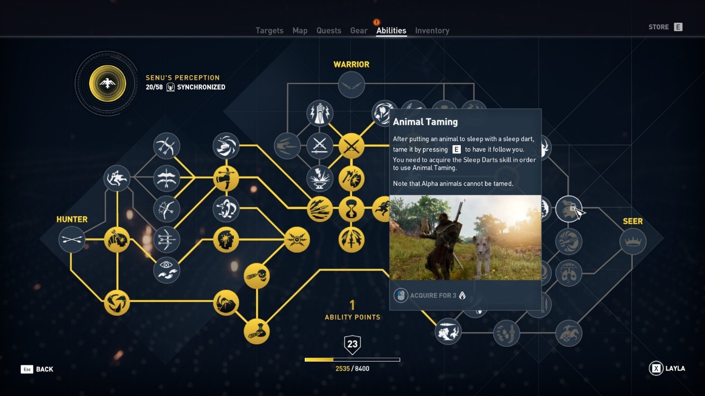 5 مهارات يجب أن تتعلمها أولًا في Assassin's Creed Origins 5 مهارات يجب أن تتعلمها أولًا في Assassin's Creed Origins