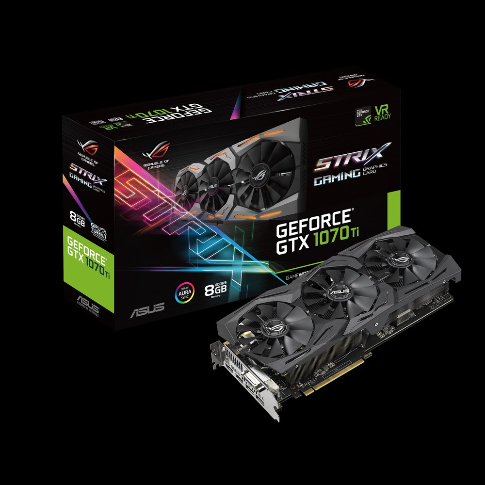 أي من بطاقات ASUS GTX 1070 Ti تناسبك أكثر؟