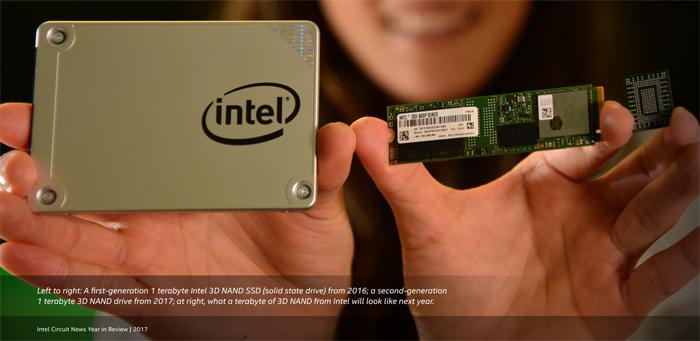 إنتل تكشف وبشكل صامت عن رقاقة 1TB BGA SSD الثورية بحجمها الصغير جداً!