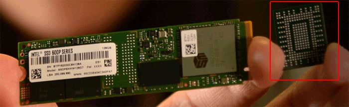 إنتل تكشف وبشكل صامت عن رقاقة 1TB BGA SSD الثورية بحجمها الصغير جداً!
