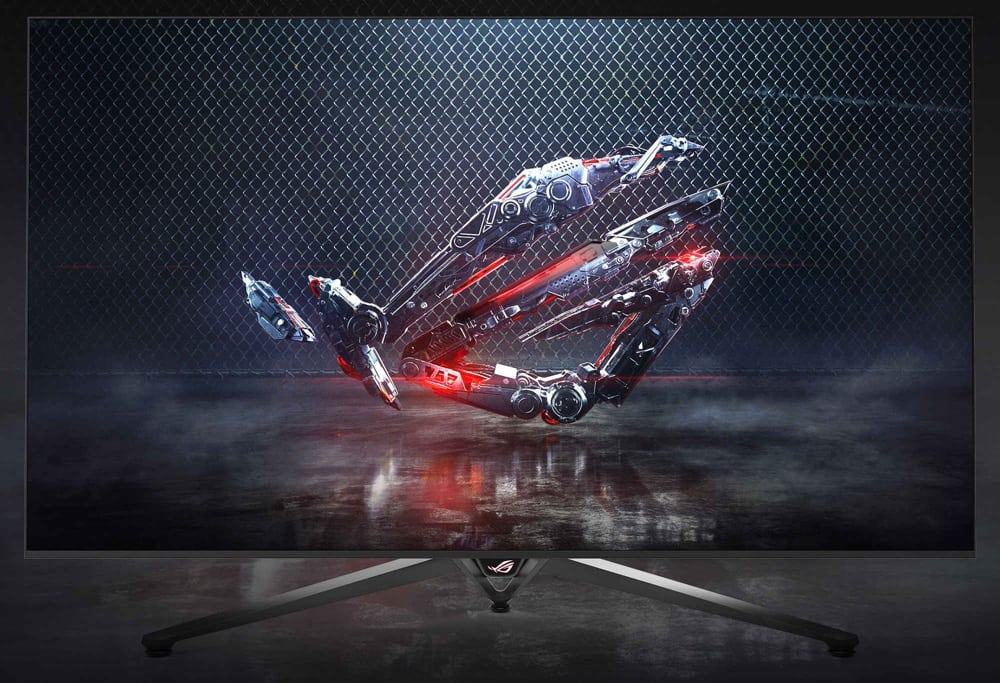 معرض CES2018: شاشة ASUS ROG Swift PG65 4K للاعبين هي الأضخم بالعالم