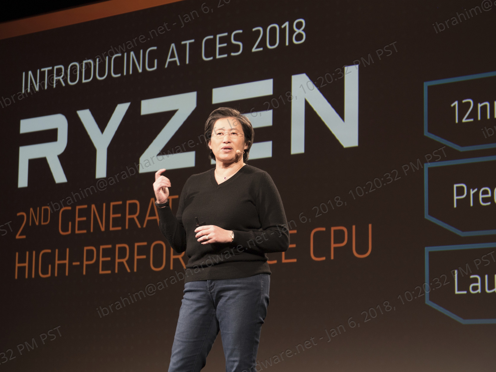 معرض CES2018: شركة AMD تعلن عن معالجات Ryzen 2/Ryzen APU و Vega بدقة 7nm