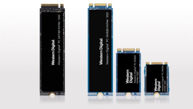 عودة جديدة من Western Digital مع أقراص NVMe SSD SN720 و SN520
