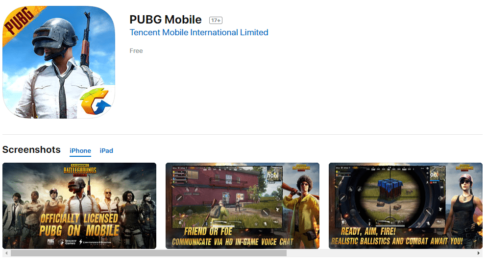 PUBG android ios