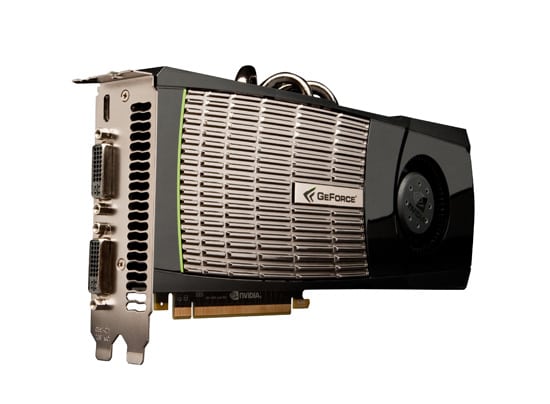 بطاقة NVIDIA GeForce GTX 480 القائمة على معمارية Fermi