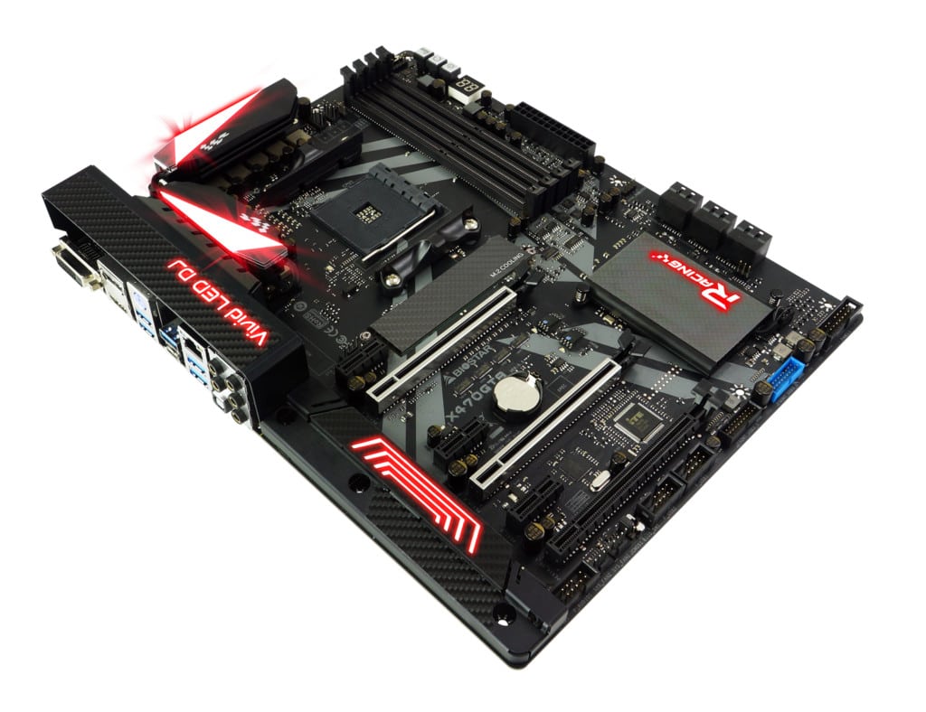 شركة BIOSTAR تفتتح تشكيلتها بشريحة X470 مع لوحة RACING X470GT8