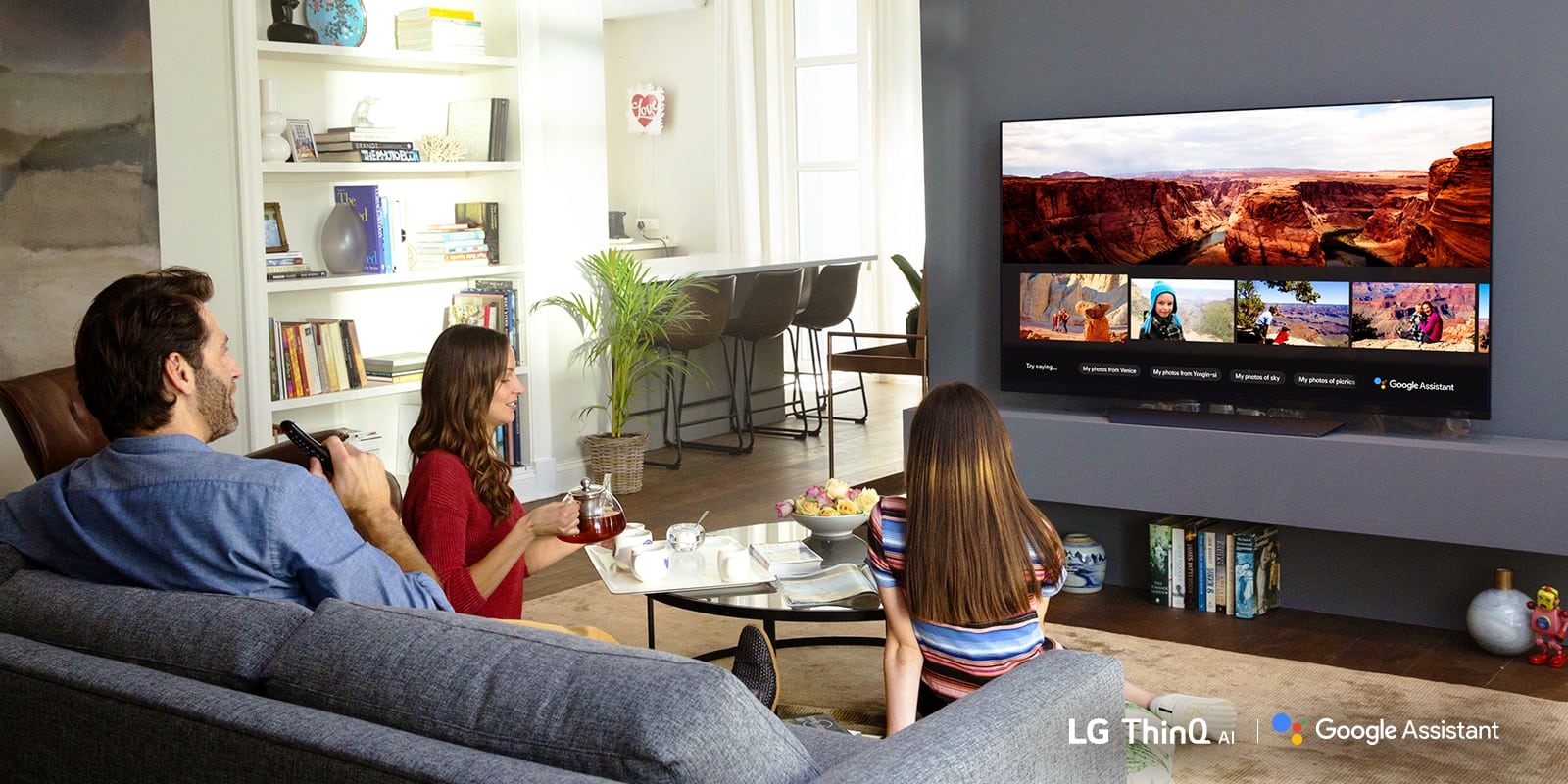 إل جي تطلق مساعد جوجل google على تليفزيونات LG 2018