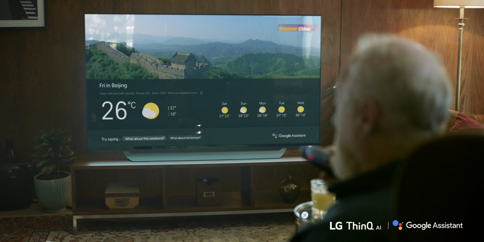 إل جي تطلق مساعد جوجل google على تليفزيونات LG 2018