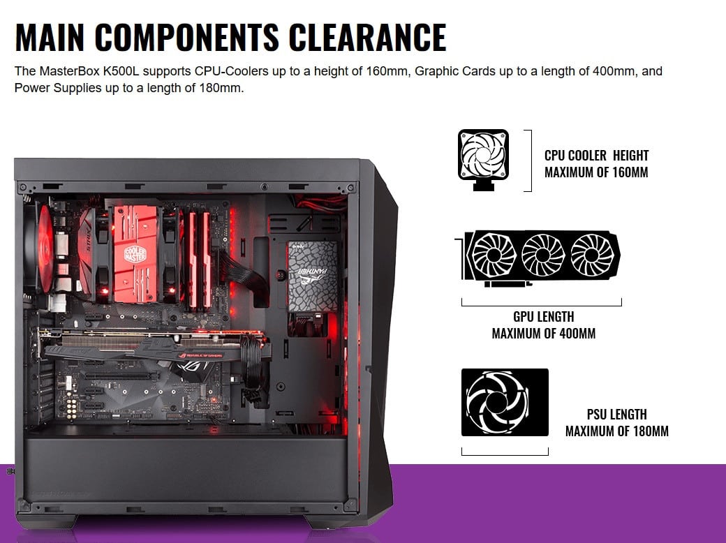 مهندسي Cooler Master يستعرضون مهارتهم في التصميم مع كيس MasterBox K500L