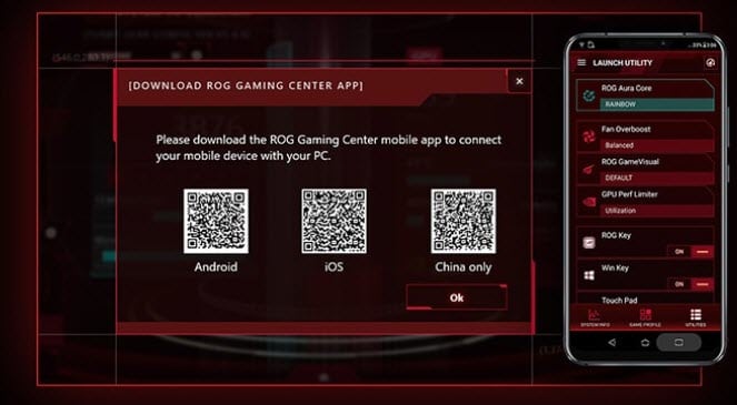 الجهاز المحمول ROG SCAR II اسرع شاشة العاب و تنظيف تلقائي من الاتربة