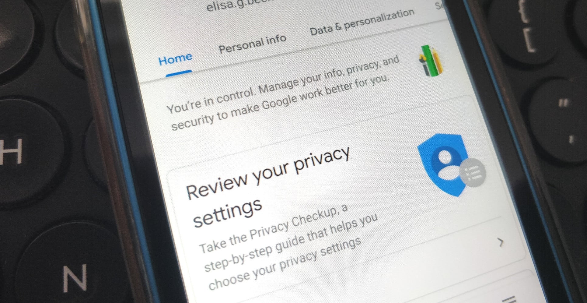 Google Account ، حساب جوجل ، واجهة حساب جوجل ، واجهة Google Account