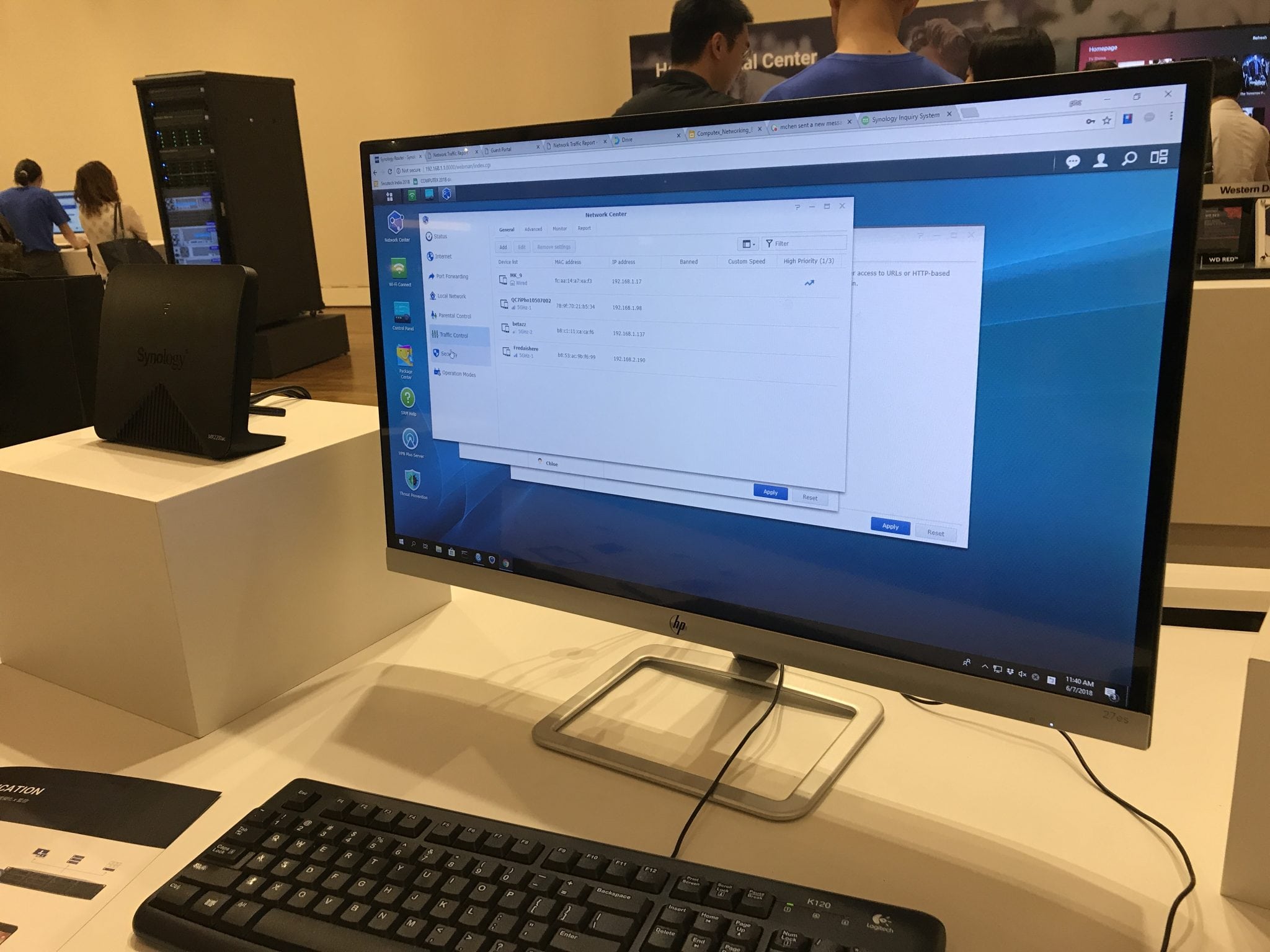جناح Synology ضمن فاعليات معرض COMPUTEX 2018 جناح Synology ضمن فاعليات معرض COMPUTEX 2018