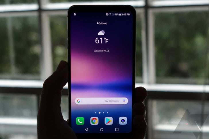 LG V40 ، هاتف LG