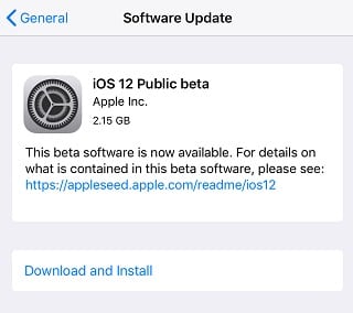آبل تطلق النسخة التجريبية العامة من iOS 12 - أهم الميزات وطريقة التحديث الإصدار التجريبي العام من iOS 12 ، نظام تشغيل iOS 12 ، النسخة التجريبية العامة من iOS 12