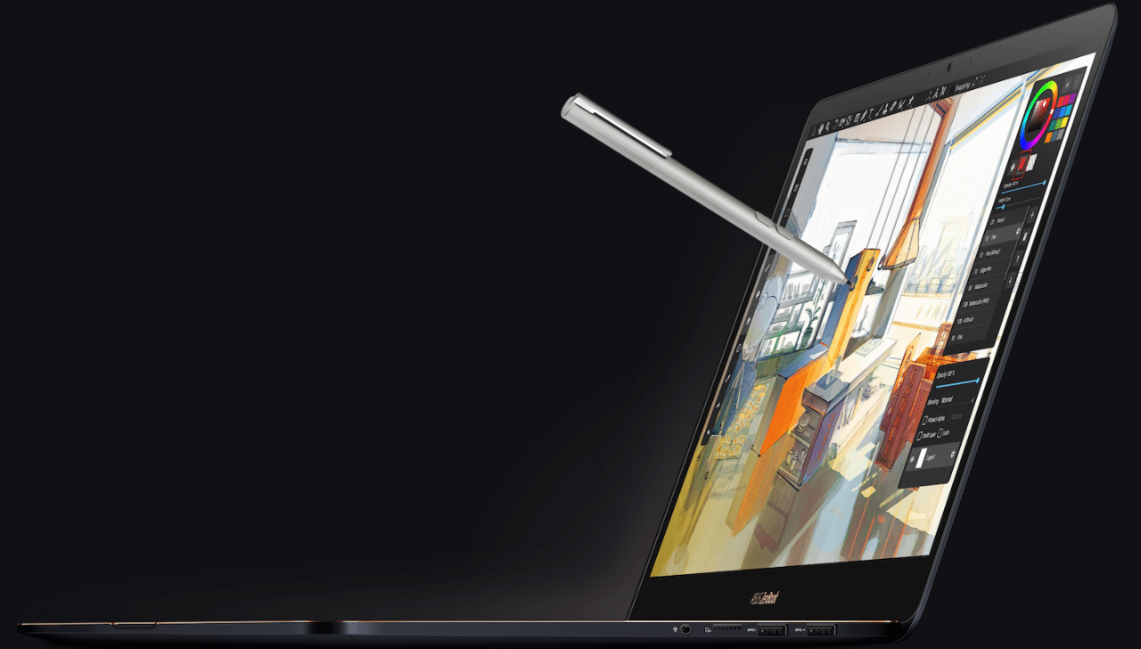 لابتوب بشاشتين ASUS ZenBook Pro 15 للاعمال الهندسية والمونتاج