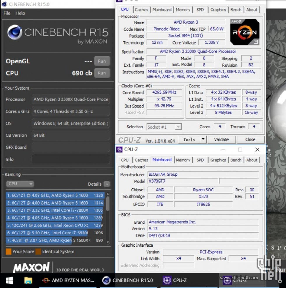 AMD تسريب لكامل اداء معالجاتها المنتظرة 2500X و 2300X