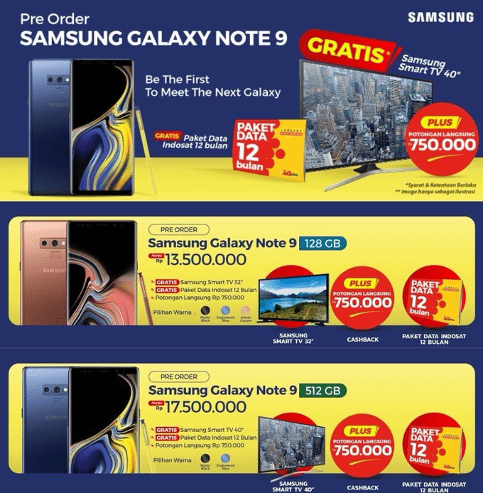 سعر Samsung Galaxy Note 9 ، سعر نوت 9 ن جالاكسي نوت 9 