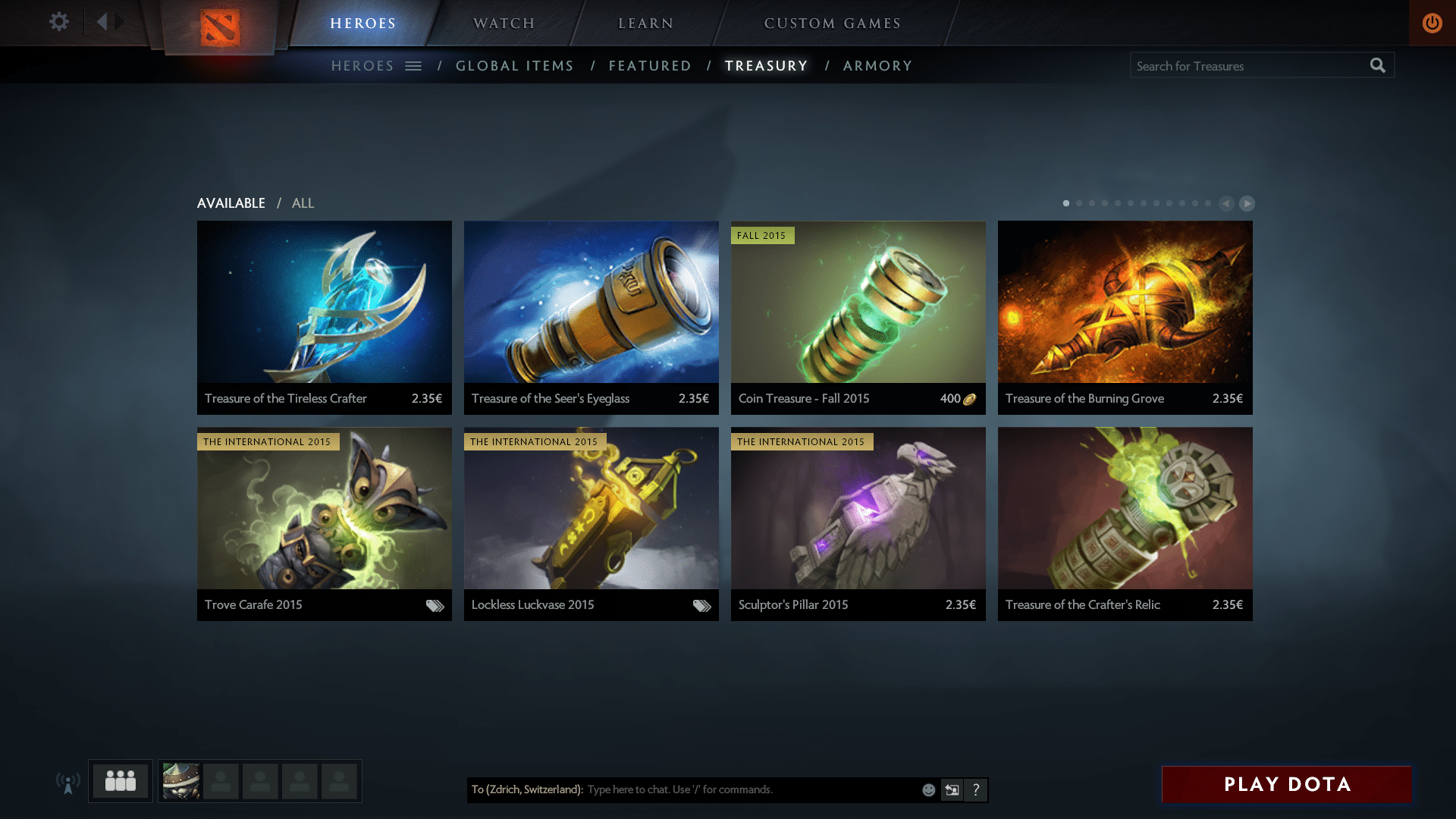dota 2 store