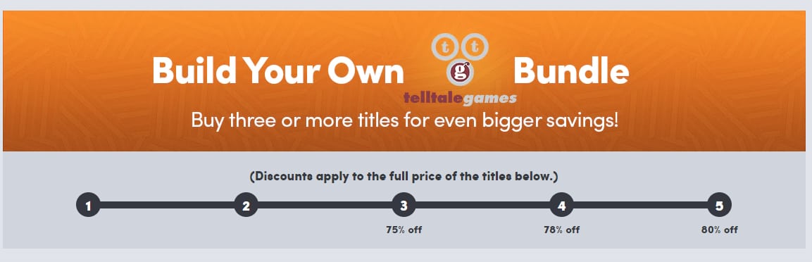 Humble Bundle Telltale discount deal