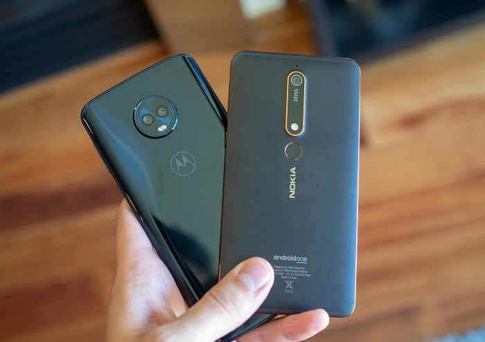 أيهما الأفضل Nokia 6.1 أم Moto G6 Plus ؟ | مقارنة بين الهاتفين