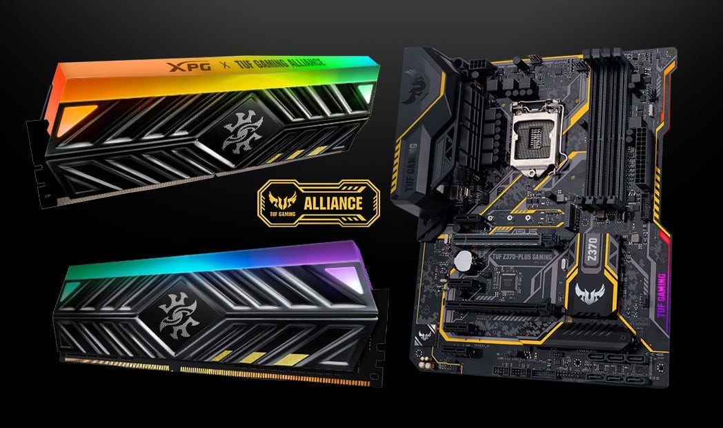 ADATA تكشف عن الذاكرة SPECTRIX D41 TUF المخصصة للألعاب ADATA XPG SPECTRIX D41 TUF Gaming