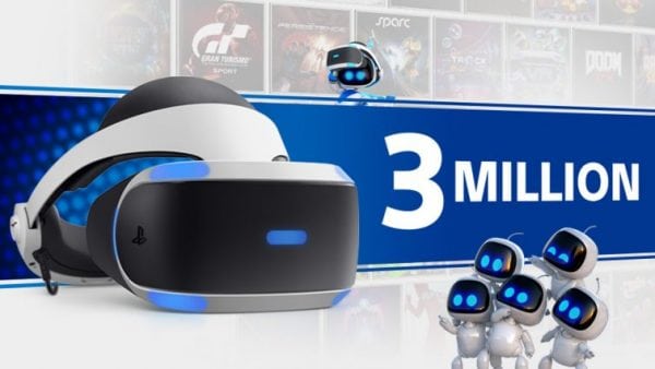 أعلنت Playstation اليوم عن بيع 3 ملايين نسخة من PS VR