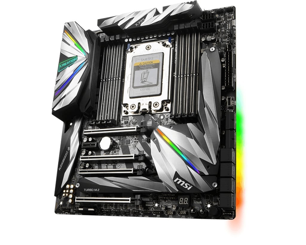 MSI MEG X399 Creation