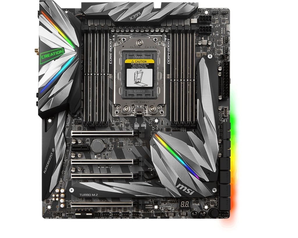 MSI MEG X399 Creation